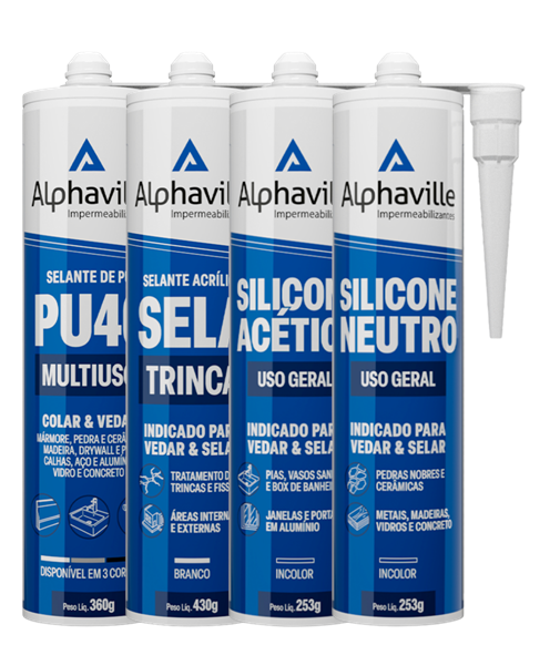 Linha de selantes Alphaville